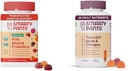 SmartyPants Organic Kids Multivitamin Gummies: Probiotici, Omega 3 (ALA) & Teen Girl Multivitamin Gummies: Omega 3 Fish Oil (EPA/DHA), Vitamina D3, C, Vitamina B12, B6