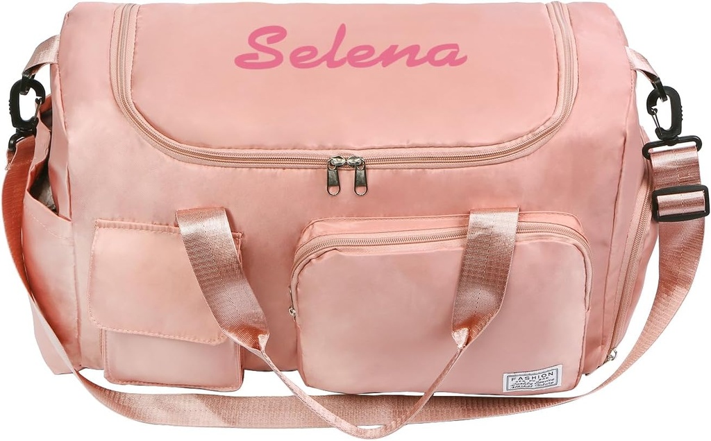 Sac à bandoulière personnalisé pour femmes : Multi-compartiment étanche avec bandoulière, cadeau pour lover voyageur