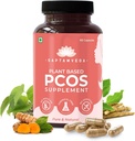 Pflanzenbasierte PCOS/PCOD Ergänzung 60 Veg Kapseln (500Mg) Pack 1 | Ayurvedische Medizin für verzögerte Perioden | Ergänzungen für Frauen fördern bessere Zyklus und Hormonal Balance