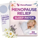 Cooling Comfort Schlaf-Patches für Damen - Menopause Relief für bessere Schlafhilfe - Schlaf-Ergänzung für Entspannung & Extrastärke - Support Hot Flashes, Qualität Schlaf & Reduce Fatigue - 30 Patches