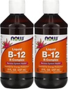 JETZT Lebensmittel Vitamin B-12 Flüssigkeit, 8oz (Pack von 2)
