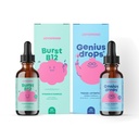 JoySpring Liquid B Complex und Genius Focus Drops für Kinder