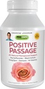ANDREW LESSMAN Positive Passage 180 capsule - Supporto naturale e bilanciamento per i livelli di ormone femminile. con Soy Isoflavones, Black Cohosh, Dong Quai, Damiana. Nessun Additivo
