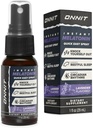ONNIT Melatonin Liquid Sleep Support Spray, IGENTM Non-GMO Tested, Lavender Flavor, Schlafunterstützung für Erwachsene, 3mg Melatonin pro Spray, 1 fl oz