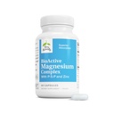 Terry Naturally BioActive Magnesium Complex - Knochen & Herz-Gesundheit Unterstützung - Ergänzung mit Vitamin B6, Zink & Magnesium - Pyridoxal-5-Phosphate Vegan Kapsel Supplement - 60 Kapseln