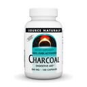 Quelle Naturals Charcoal - 100% reine aktivierte, Verdauungshilfe - 100 Kapseln