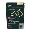 VetriScience Veterinary Strength Healthy Gut & Digestion - Supplément santé digestive pour les chats et les chiens - Gut Health & Immune Support - En vedette Probiotiques, prébiotiques et postbiotiques - 60 Compte