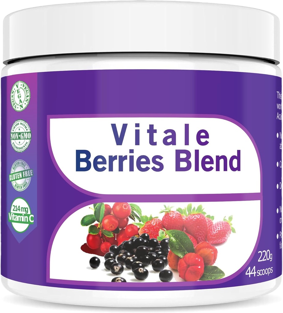 Go Nutra Antioxydant Berries Mélanger Superfood Smoothie Poudre avec Acai Maqui Goji & Plus Nutritional Boost Smoothie Mix 8oz