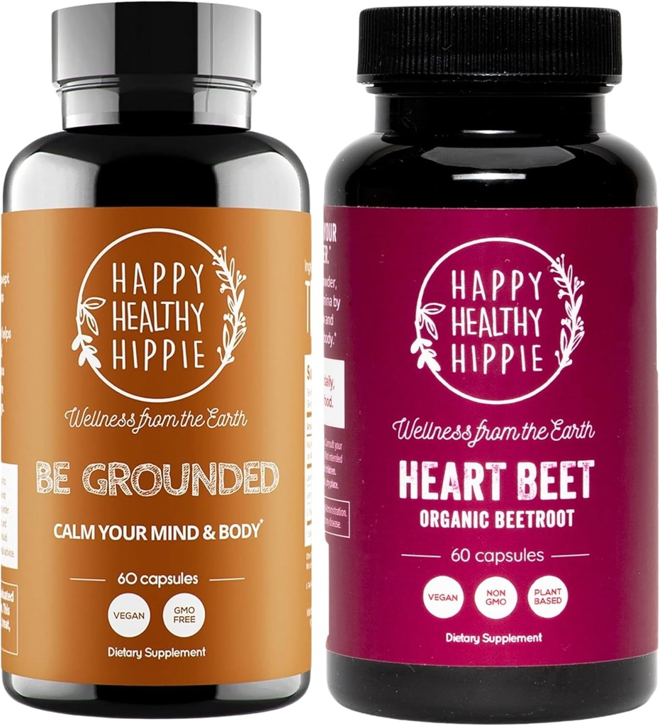Happy Healthy Hippie Beetroot Kapseln &amp; geerdet werden