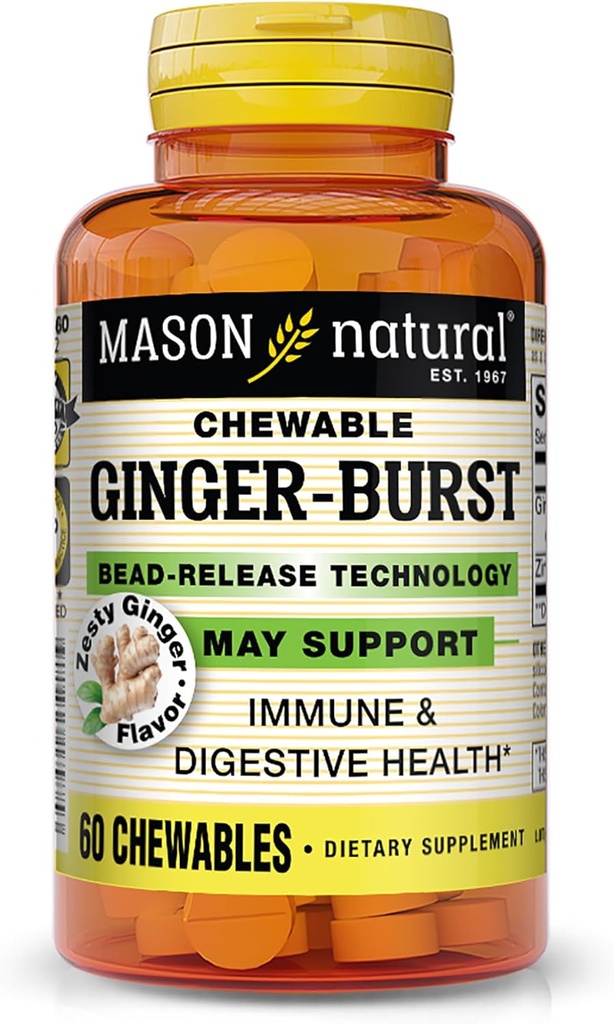 Mason Natural Ginger-Burst, 60 comte