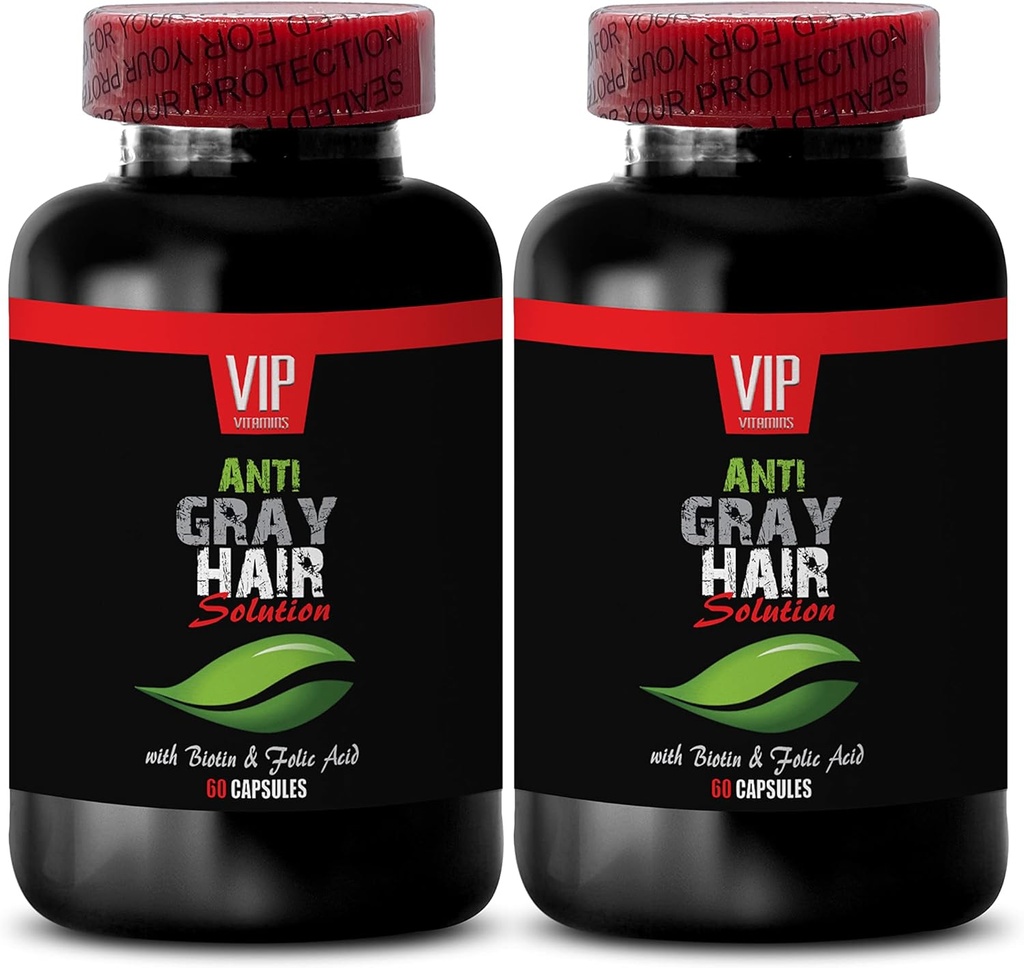 Pure Biotin Powder - Graue Haarlösung - Anti graue Haarform, graue Haartabletten, graue Haarlösung, graue Haarergänzung, graue Haare Ergänzung zu umgekehrt, graues Haar umgekehrt - 2B 120 Caps