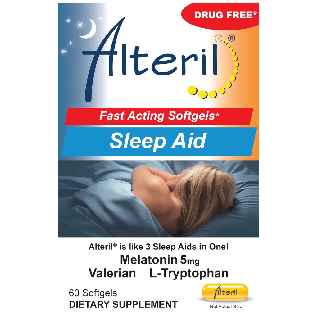Alteril Aide naturelle au sommeil Gel doux 60ct