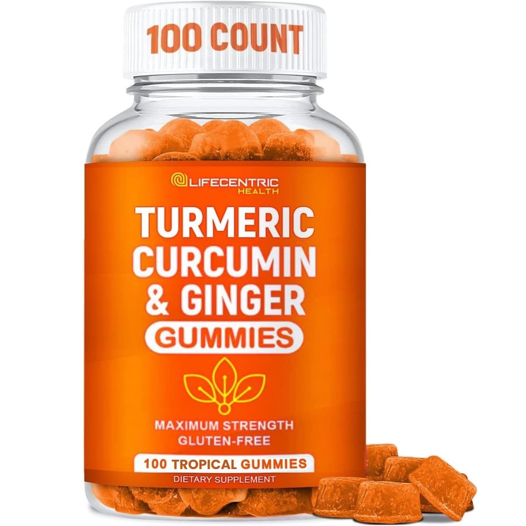 Gummies curcuma pour les adultes et les enfants