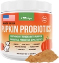 iHeartDogs Pupkin Probiotics, Prebiotics, & Postbiotics for Dogs with Pumpkin, Gut Soothing Bone Broth & Mushrooms - 30 Scoops