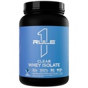 Regel 1 Clear Whey Isolate - 20g All-whey Isolate Protein, über 9g EAAs, 300mg Elektrolytmineralien, 90 Kalorien, Licht, Krisp und Refreshing Geschmack (27 Servierungen, Blauer Himbeer)