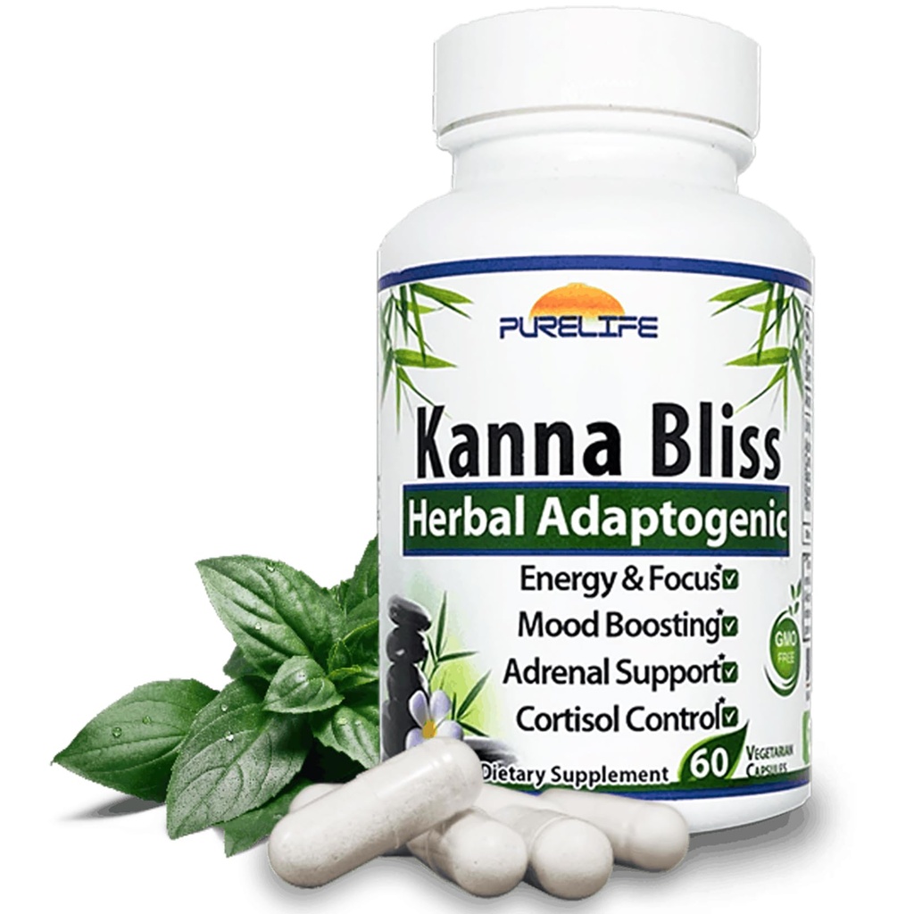 Kanna Bliss - Herbal Adaptogenic (60 capsule vegetariane)