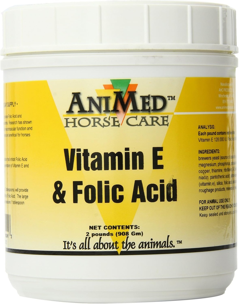 AniMed Vitamina E Acido Folico (2 lb)