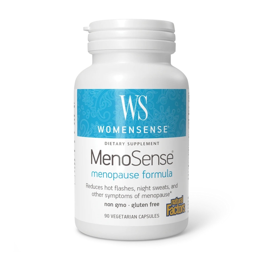 Natürliche Faktoren Menosense Veg-Capsules, 90-Count