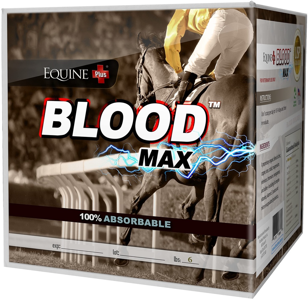 (6 lbs.) - Performance Red Blood Cell Health Builder per cavalli - 100% ferro assorbibile, rame, zinco e vitamine complesse