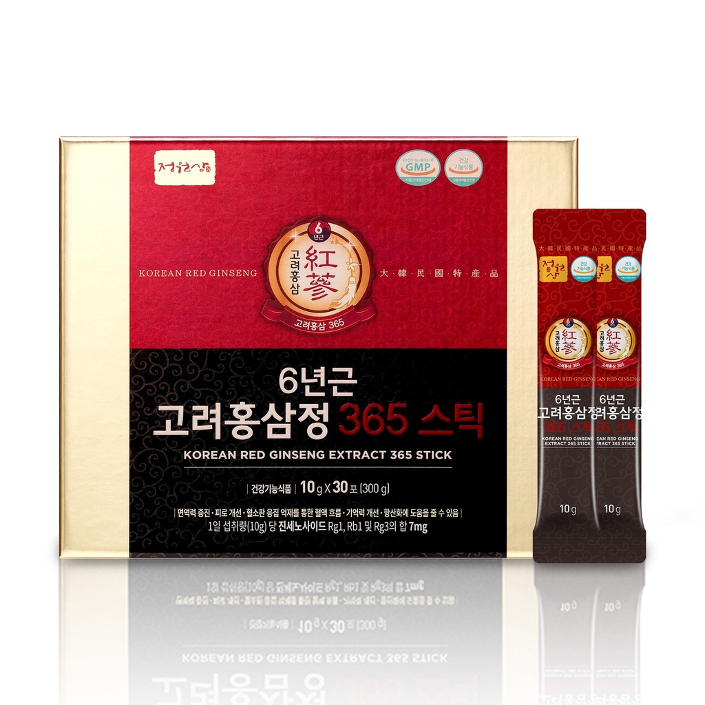 6 anni Rosso Ginseng 365 Stick