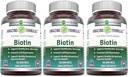Incredibile Nutrizione Biotina 10.000 Mcg Integratore alimentare, 200 capsule (200 capsule (Pack of 3))