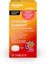 Soins de base - Supplément de soutien immunitaire, Comprimés Berry Chew, excellente source du soleil essentiel au corps Vitamine D, 32 Compte