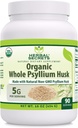 Herbal Secrets Whole Psyllium Husk Powder Supplement | 5 Gramm pro Servieren | Non-GMO | Gluten-Free | Made in USA (16 Oz, 1 Pack)