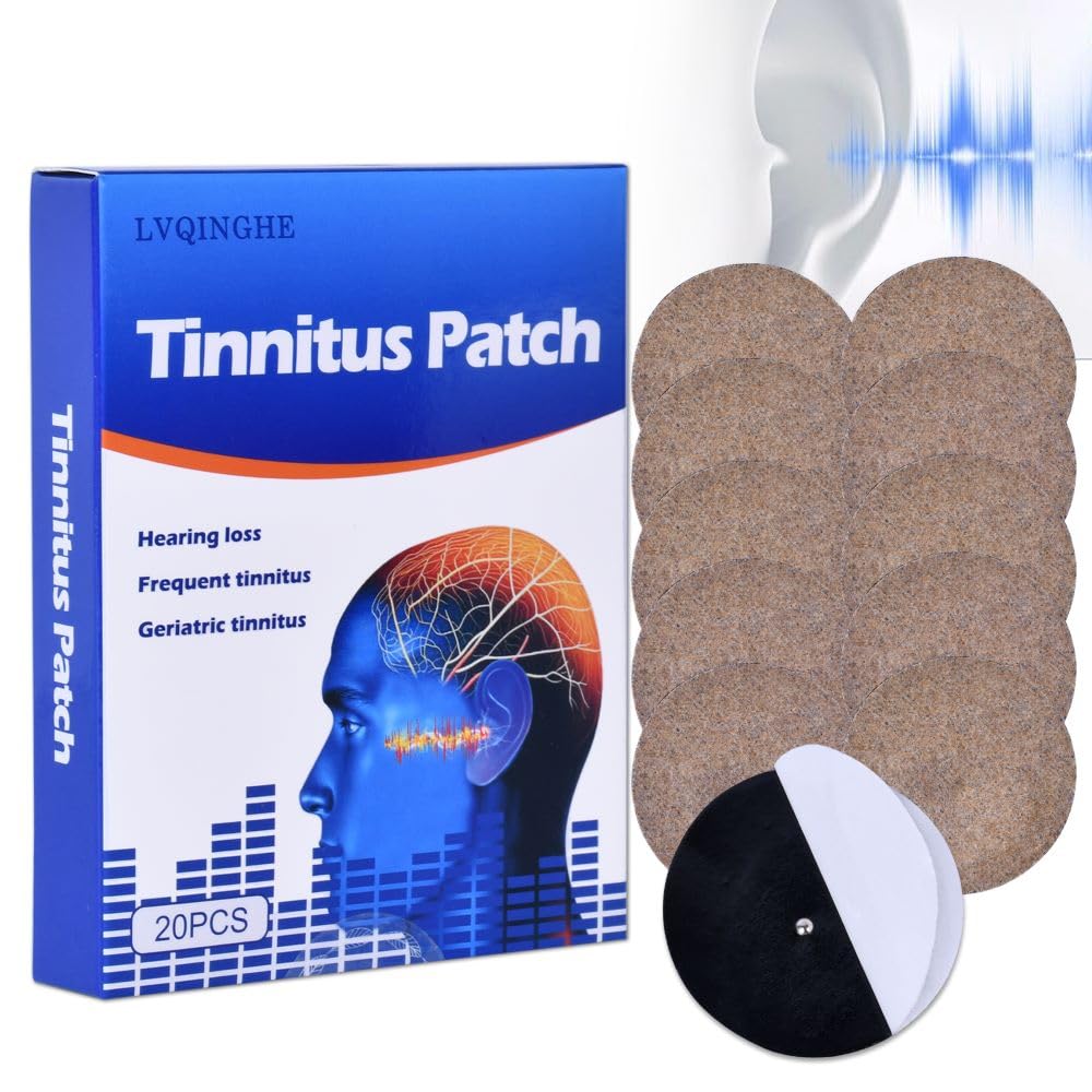 Acouphène Relief pour les oreilles à sonnerie, Pinnitus Relief Patches 20PCS