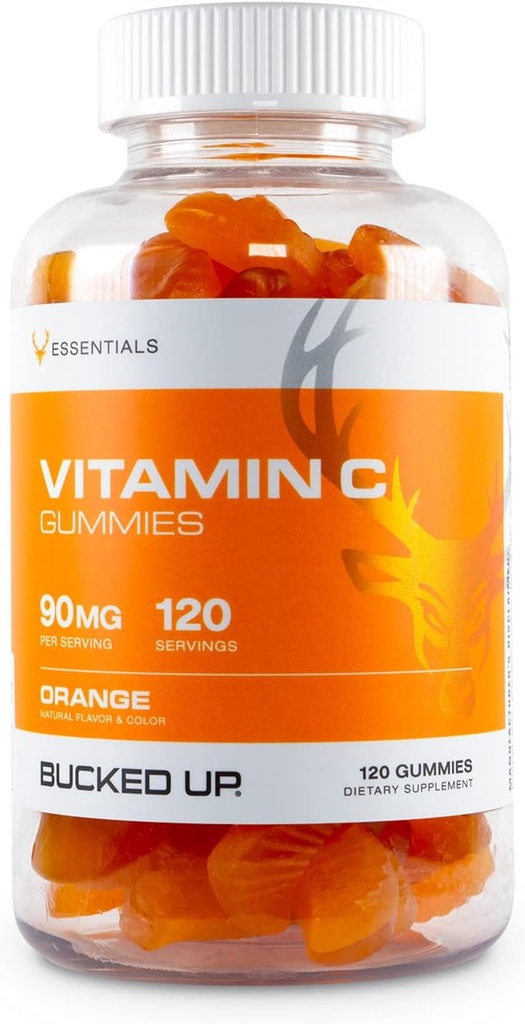 DAS LABS Bucked Up Vitamin C Gummies 90mg, 120 Gummies - Essentials