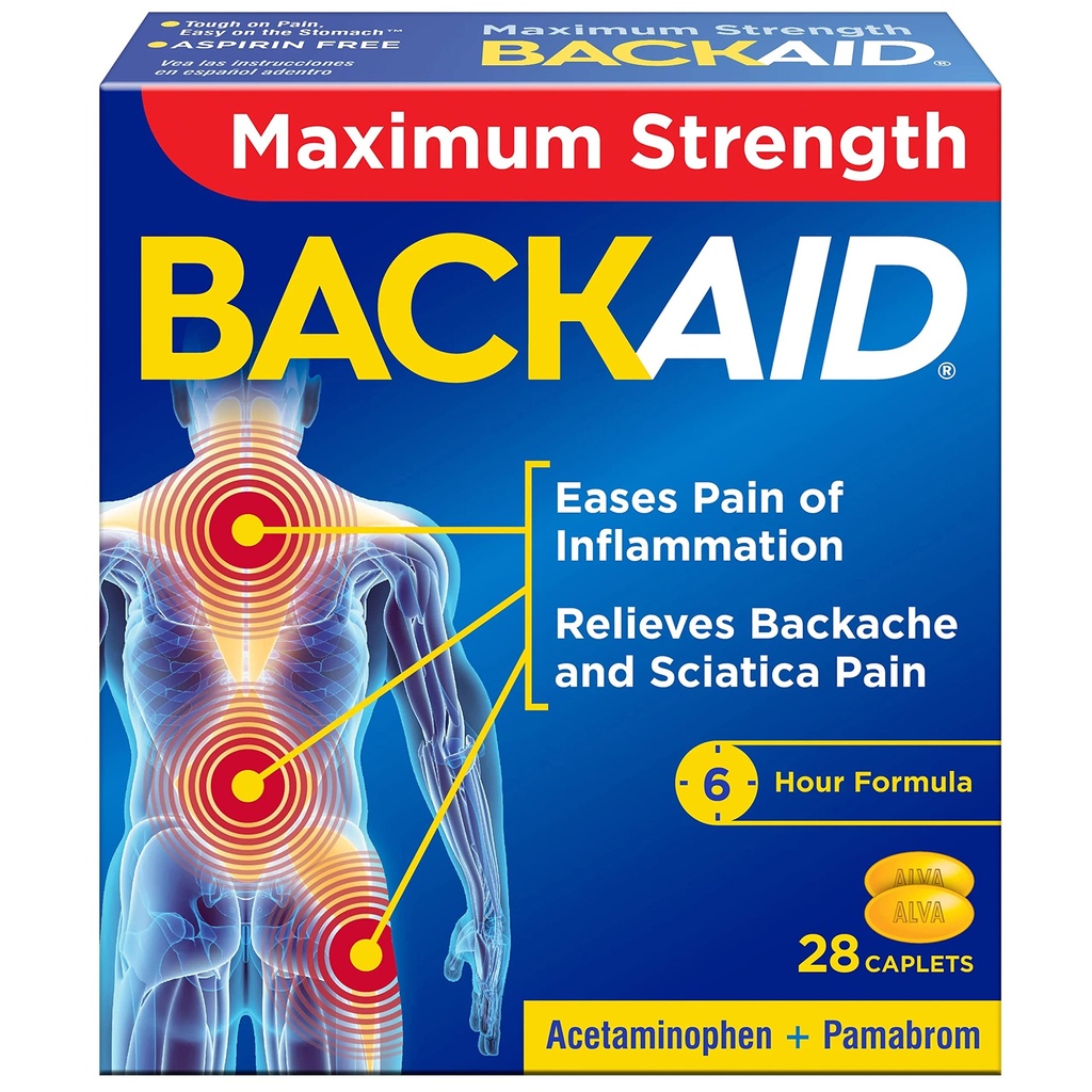 Pilules BACKAID 28 comprimés (paquet de 6)