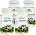 Hexose actif composé cordépendant 1500 mg, supplément naturel d'extrait de champignons 8, système immunitaire, fonction hépatique, activité du tueur naturel et cellules T, 360 capsules de Veggie