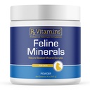 Rx Vitamine Feline Mineralstoffe - Taurine für Katzenherzgesundheit - Kalzium für Gelenkergänzung - Immununterstützung für Katzen mit Magnesium & Kalium - Haut und Mantelergänzung - 8oz