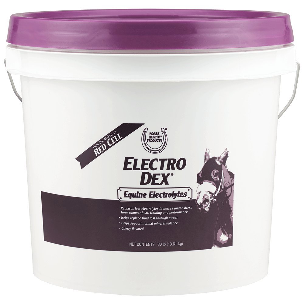 Pferdegesundheit Elektro Dex Equine Elektrolyte 30 Pfund