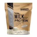 Smart138 Protéines totales de lait - 80% Caséine 20 % Whey - RBST/rBGH Hormone Free, sans gluten, sans soja, non-OGM, États-Unis, kéto faible teneur en glucides, BCAA naturelles (1000g / 2,2lbs, non aromatisé)