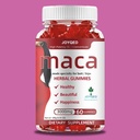 1 Bottiglia Maca Root Gummies 3000mg per le donne con Maca Nera, Fenugreek, Magnesio per l'energia naturale, Mood & Immune supporto ormone bilanciamento Herbal Supplements-Berry Flavor, 60 Gummies, 30-Day Serving