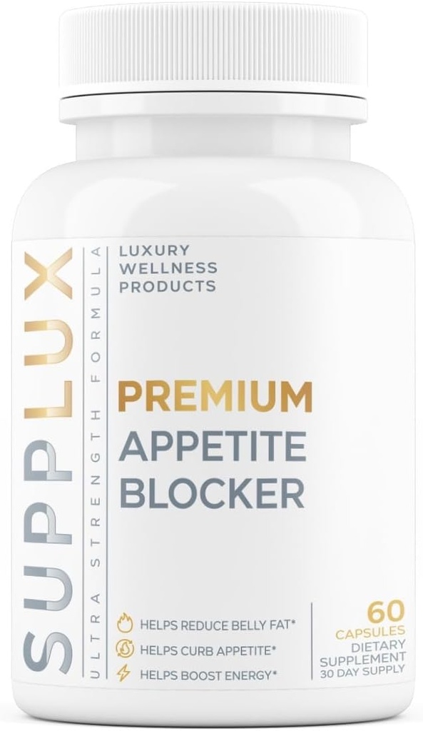 SuppLux. PREMIUM Appétit Supprimant pilules de perte de poids pour les femmes.