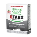 Herbal Clean - QTabs Same-Day Detox, portatile e discreto, 10 compresse