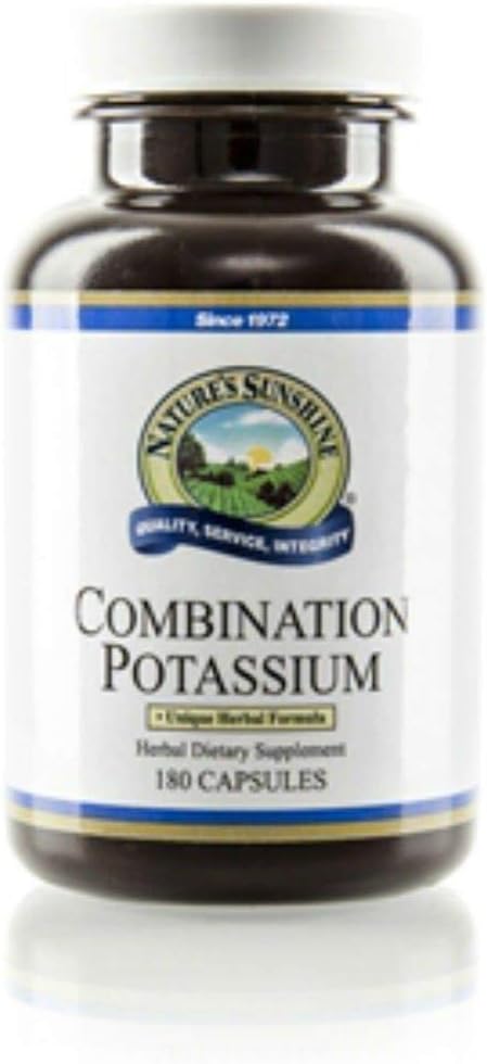 Nature's Sunshine Potassium Combination, 180 Kapseln