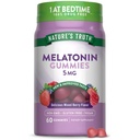 Verità della natura Melatonina Gummies 5mg | 60 Count | Frumento di bacche miste | Vegan, Non OGM & Gluten Supplemento gratuito