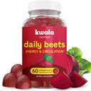 Rüben-Gummien für Energie, Stickstoffoxyd und Herzgesundheit | Super-Nitrische Oxid-Ergänzung mit Grape Seed-Extrakt | Granatapfel Aroma | Vegan, Non-GMO | 60 Rübenkäse, Chewables