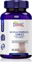 (8 Pack) Esmond Natural: Senna Complex Tablet - Zitrone & Grüner Tee (Bowel Health, Cleansing & Regularity), GMP, Natural Product Assn Certified, Made in USA - 620mg, 480 Tabletten