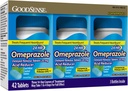 GoodSense Omeprazol Delayed Release Coated Tablets 20 mg, Cool Mint, Treats Häufigkeit Sodbrennen, Säure Reducer, Sodbrennen Medizin, 42 Count