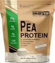 Smart138 Vanilla Pea Protein, Ultra-Fine Powder, Vegan, Gluten-Free, Soy-Free, Dairy-Free, Non-OGM, USA/Canada, Keto (Carb bassa), BCAA naturali (1000g / 2.2lbs, Vanilla)