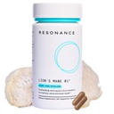 Lion’s Mane 01TM - Organic Premium Lions Mane Mushroom Extract Supplemento | Fruiting Body & Pure Mycelium |Memory, Brain, Focus & Nerve Health| Vegan, Non-GMO - 60 capsule vegetariane