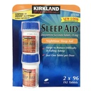 Kirkland Signature Sleep Aid Doxylamine Succinate 25 Mg, 2 pack (192 compresse)