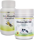 Bambini Grass-Fed Colostrum e Propolis Pack (Nuova Zelanda Colostrum 1500 + Kids Propolis Plus Colostrum)