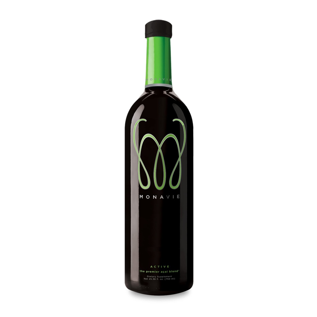 Mélange de jus actif - 1 bouteille (25.3 oz) - Boissons d'açai premium avec ingrédients naturels et antioxydants - Délicieux et rafraîchissant