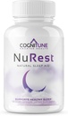 CogniTune Natural Sleep Supplement - Non Habit Forming Sleeping Pills, Non Drowsy Herbal Sleep Aid Formula w/Melatonin, Valerian Root, Lemon Balm, Camomilla, GABA, L-teanina, Magnesio, Aminoacidi