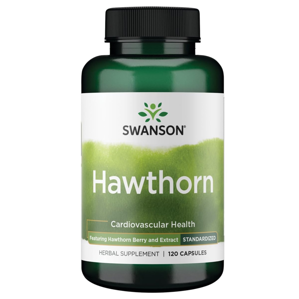 Swanson Hawthorn Extract (Standardisiert) 250 Milligramme 120 Kapseln