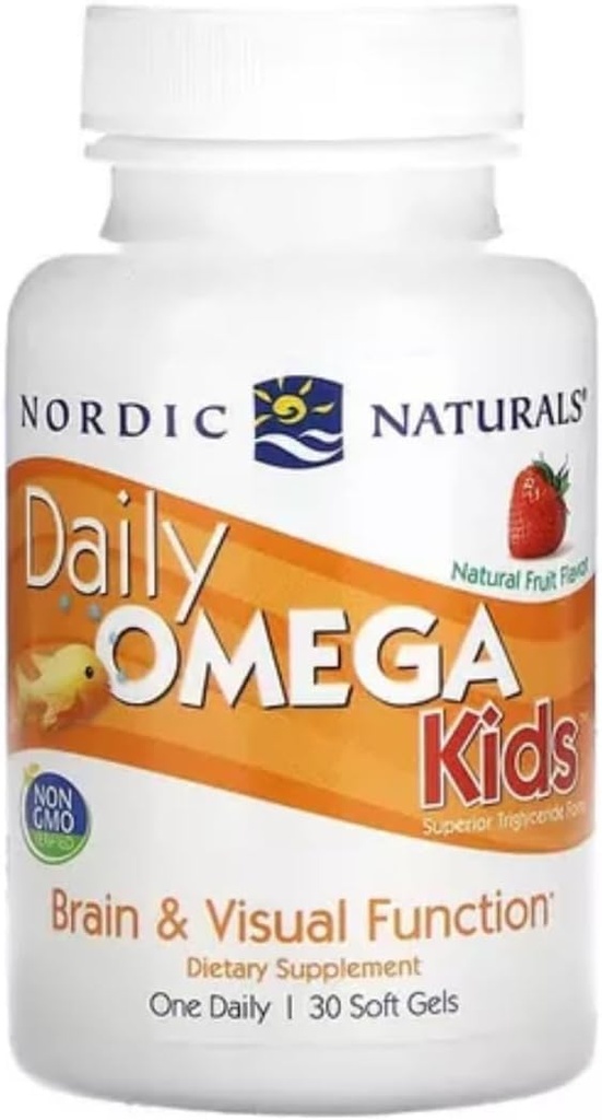 Nordic Naturals - Les enfants Omega quotidiens, soutien cardiaque en santé, 30 gels doux